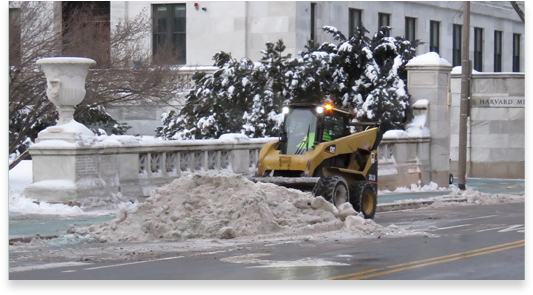 Boston commercial snow removal services