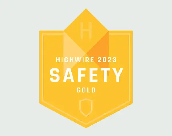 highwire safety gold award 2023