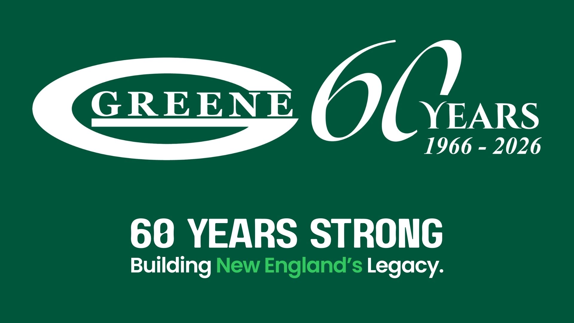 Celebrating 60 years of G. Greene